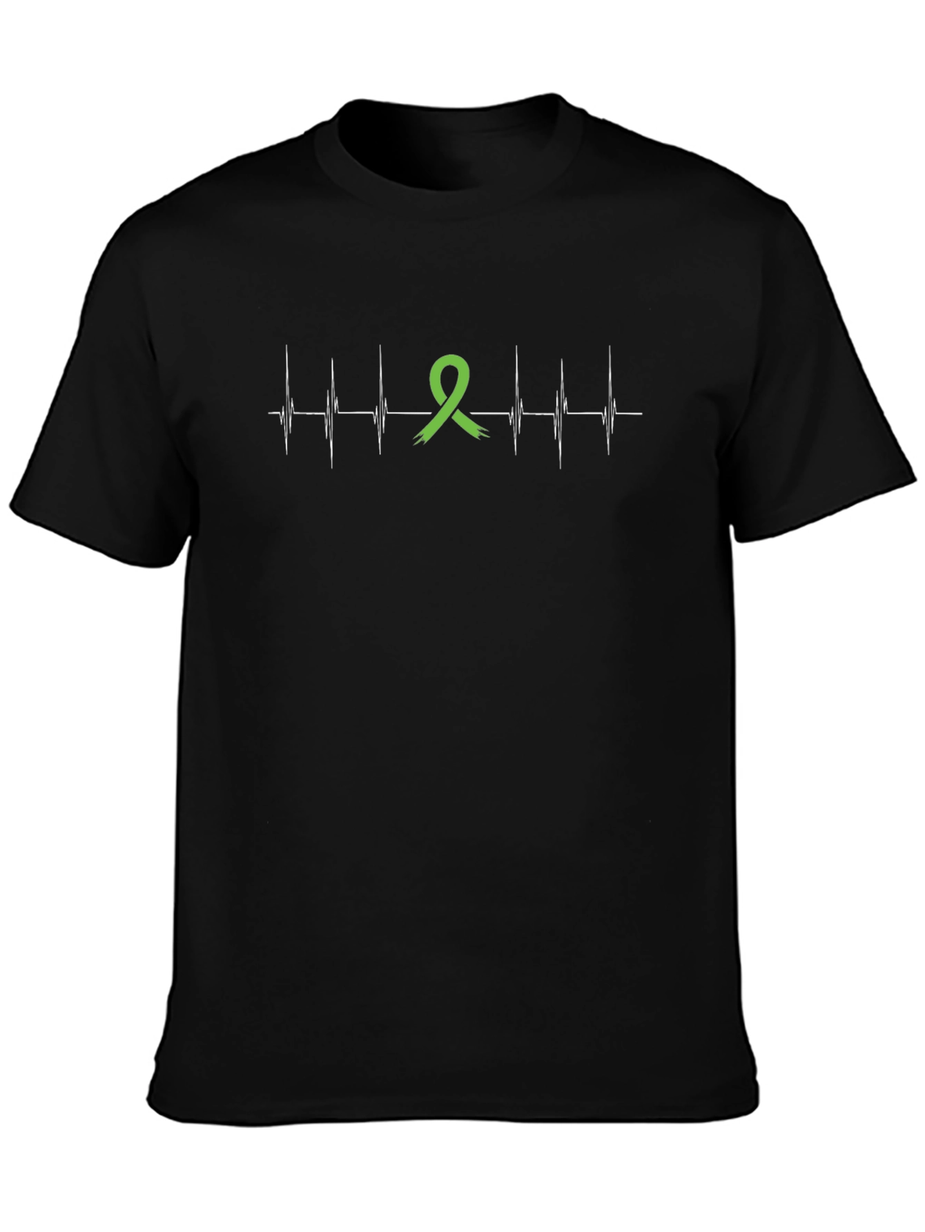 Green Ribbon Heartbeat T-Shirt