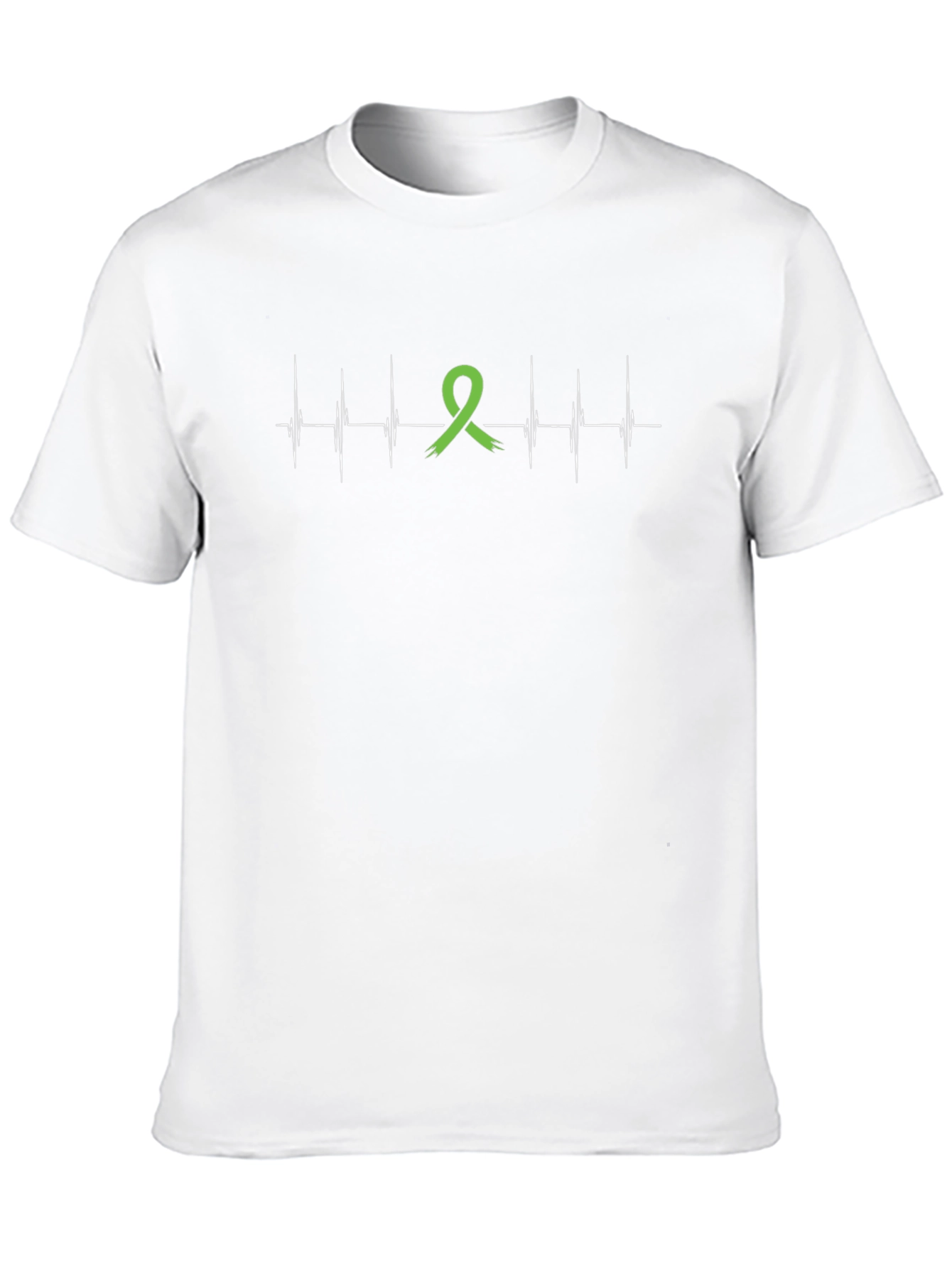 Green Ribbon Heartbeat T-Shirt