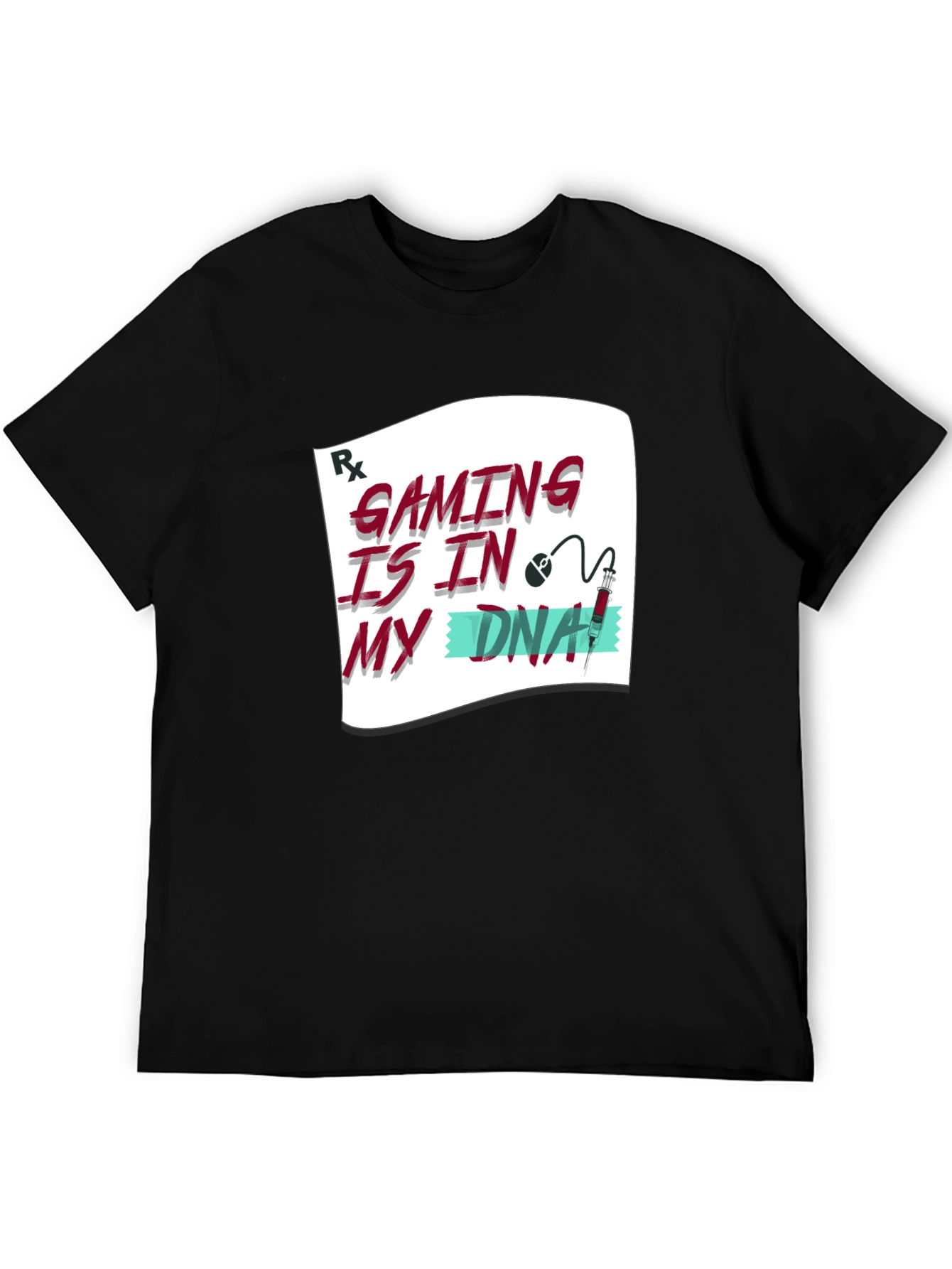 Gaming DNA T-Shirt - Gamer Rx Funny Tee