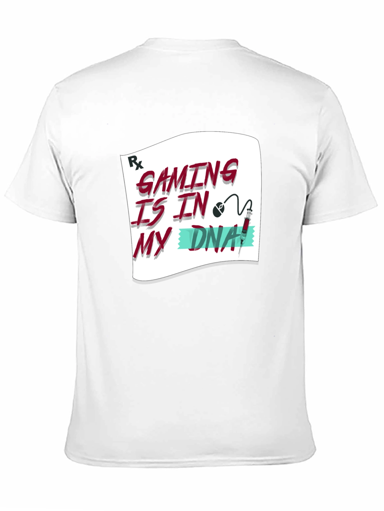 Gaming DNA T-Shirt - Gamer Rx Funny Tee