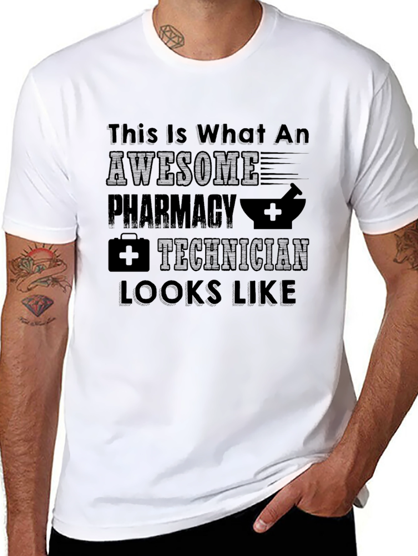 Awesome Pharmacy Technician T-Shirt