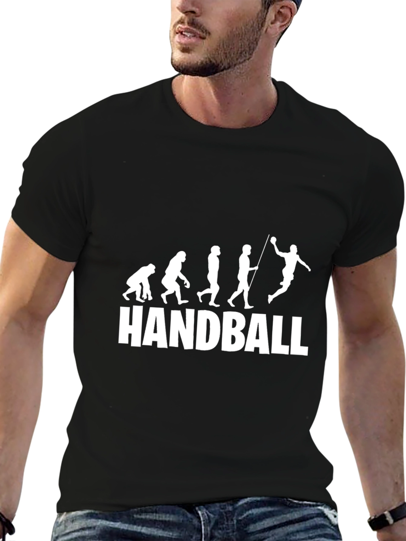 Handball Evolution Graphic Tee