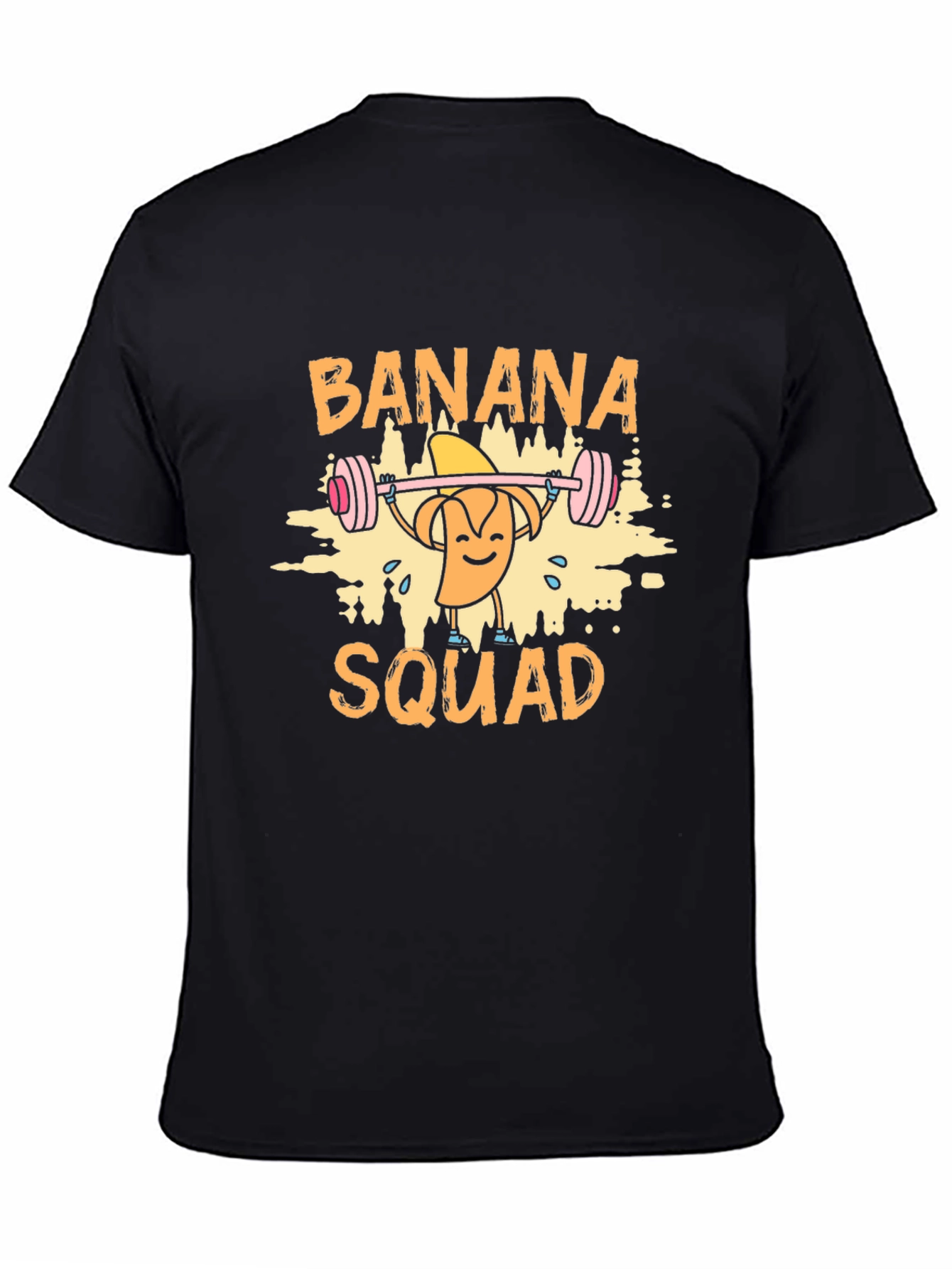 Banana Squad Graphic T-Shirt - Weightlifting Humor