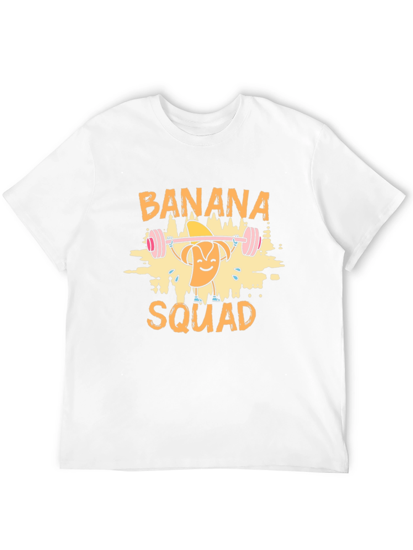 Banana Squad Graphic T-Shirt - Weightlifting Humor