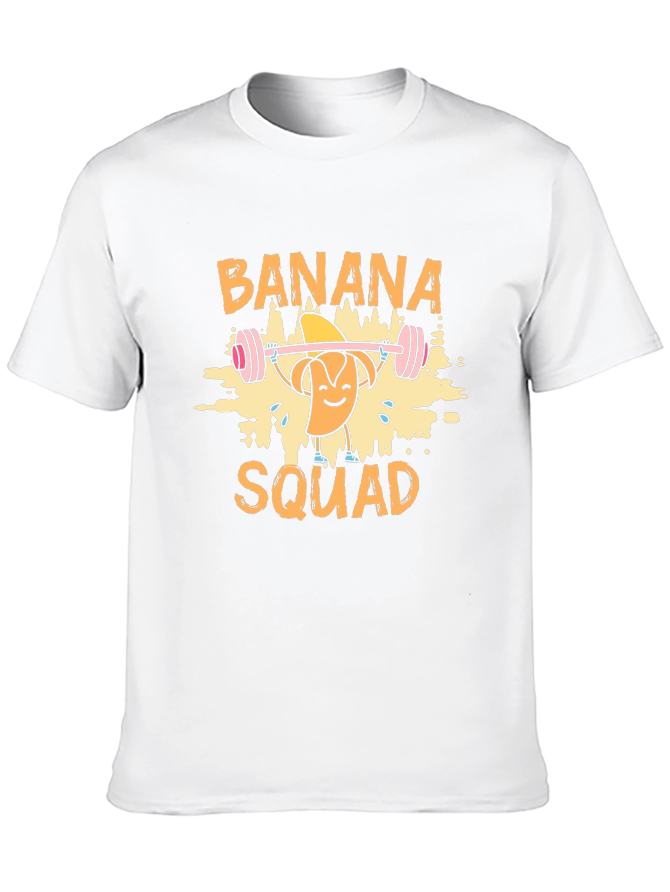 Banana Squad Graphic T-Shirt - Weightlifting Humor