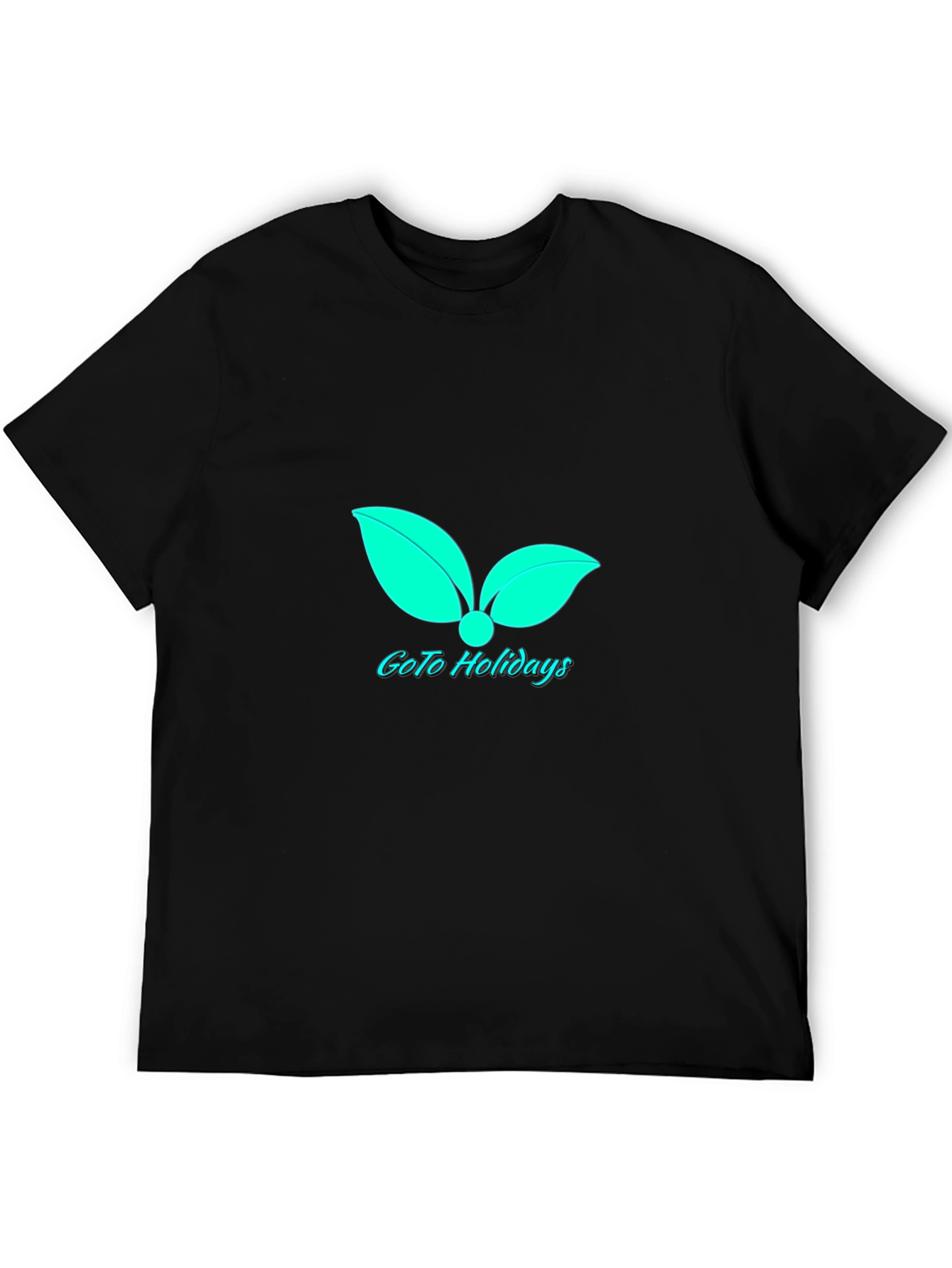 GoTo Holidays Black Graphic Tee