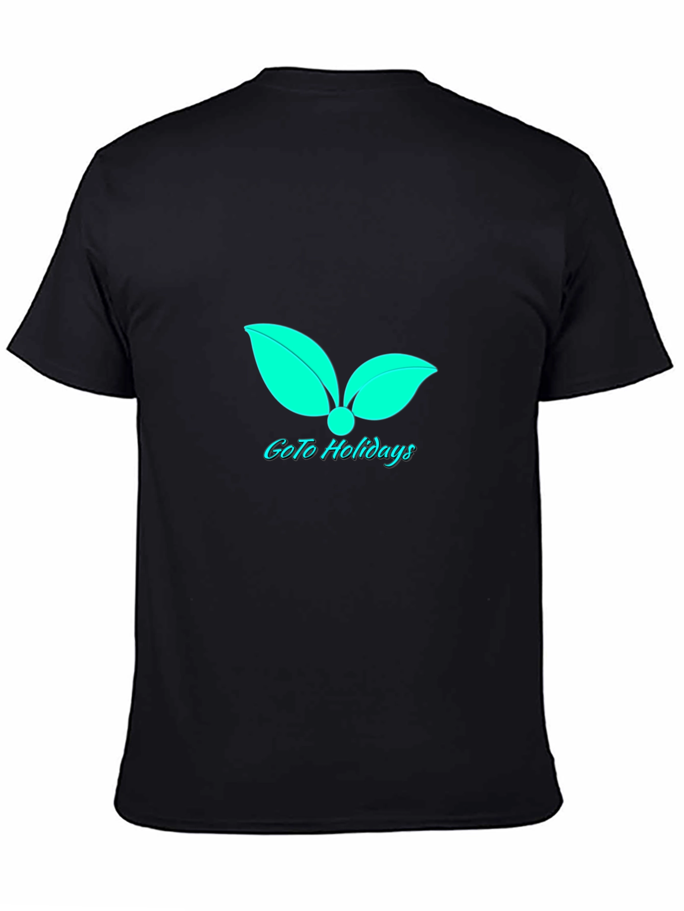 GoTo Holidays Black Graphic Tee