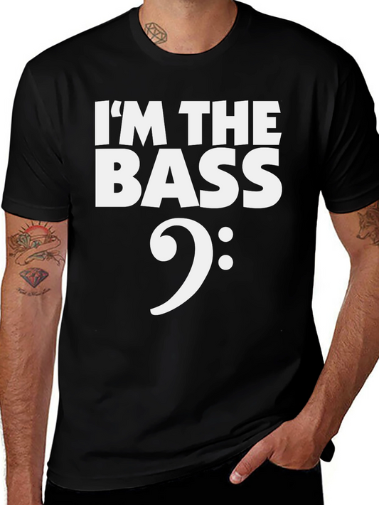 Bass Clef T-Shirt - Musician Tee - Music Lover Gift