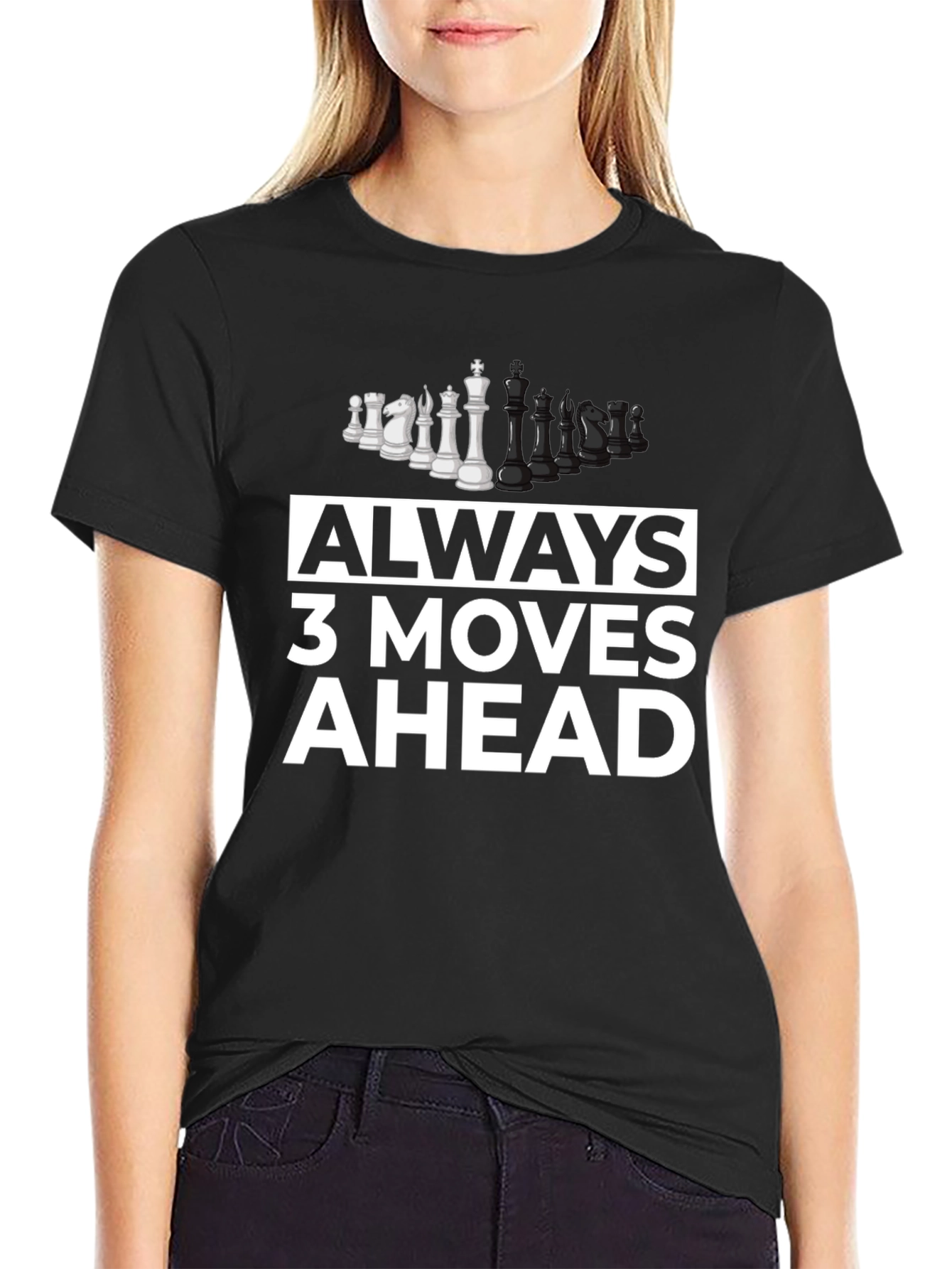 Always 3 Moves Ahead Chess T-Shirt