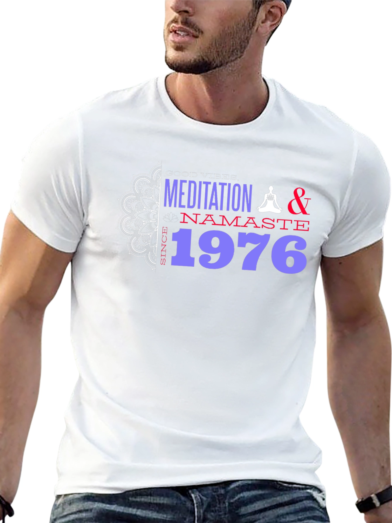 Good Vibes Meditation T-Shirt - Since 1976