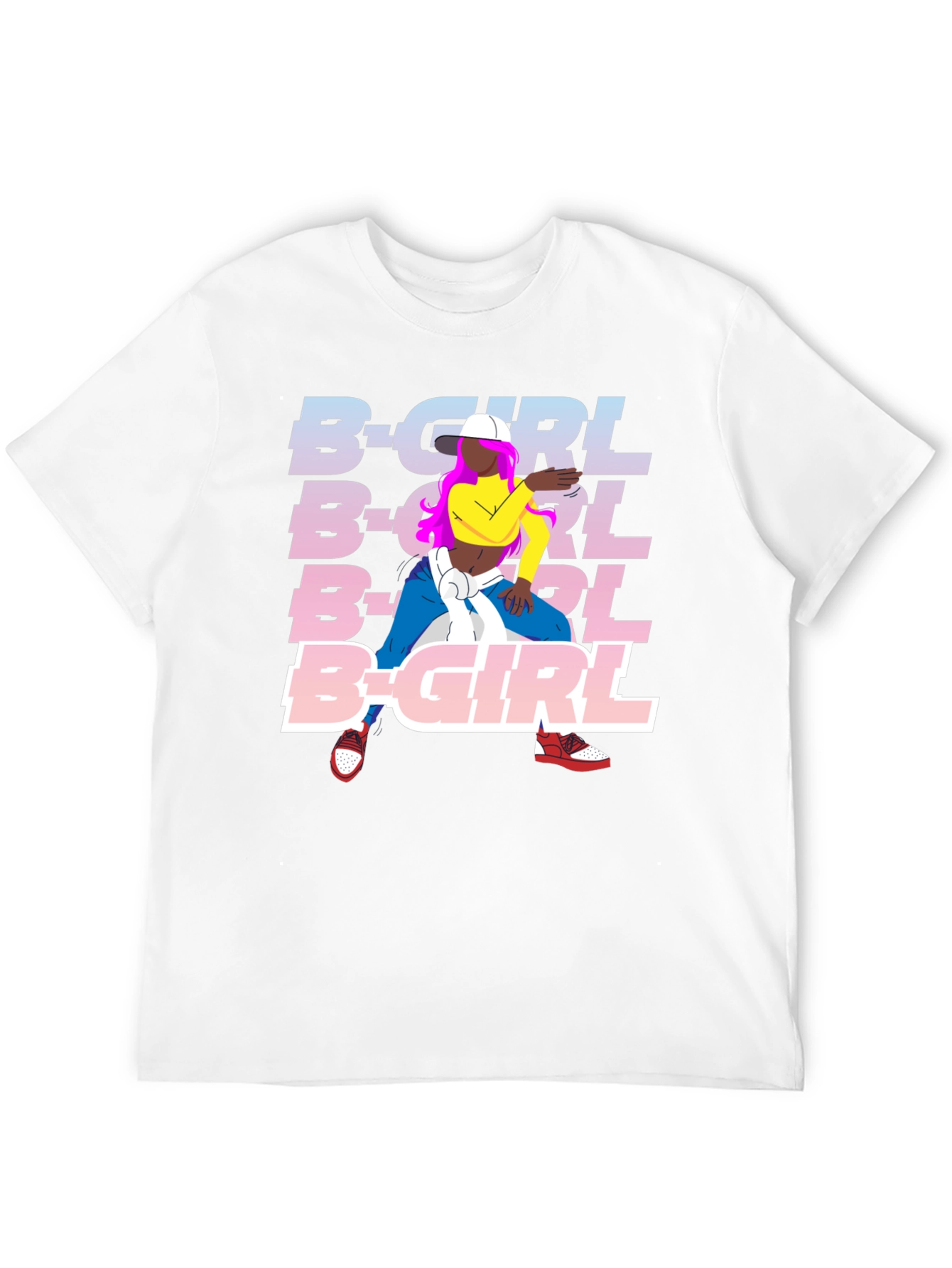 B-Girl Graphic T-Shirt - Streetwear Style