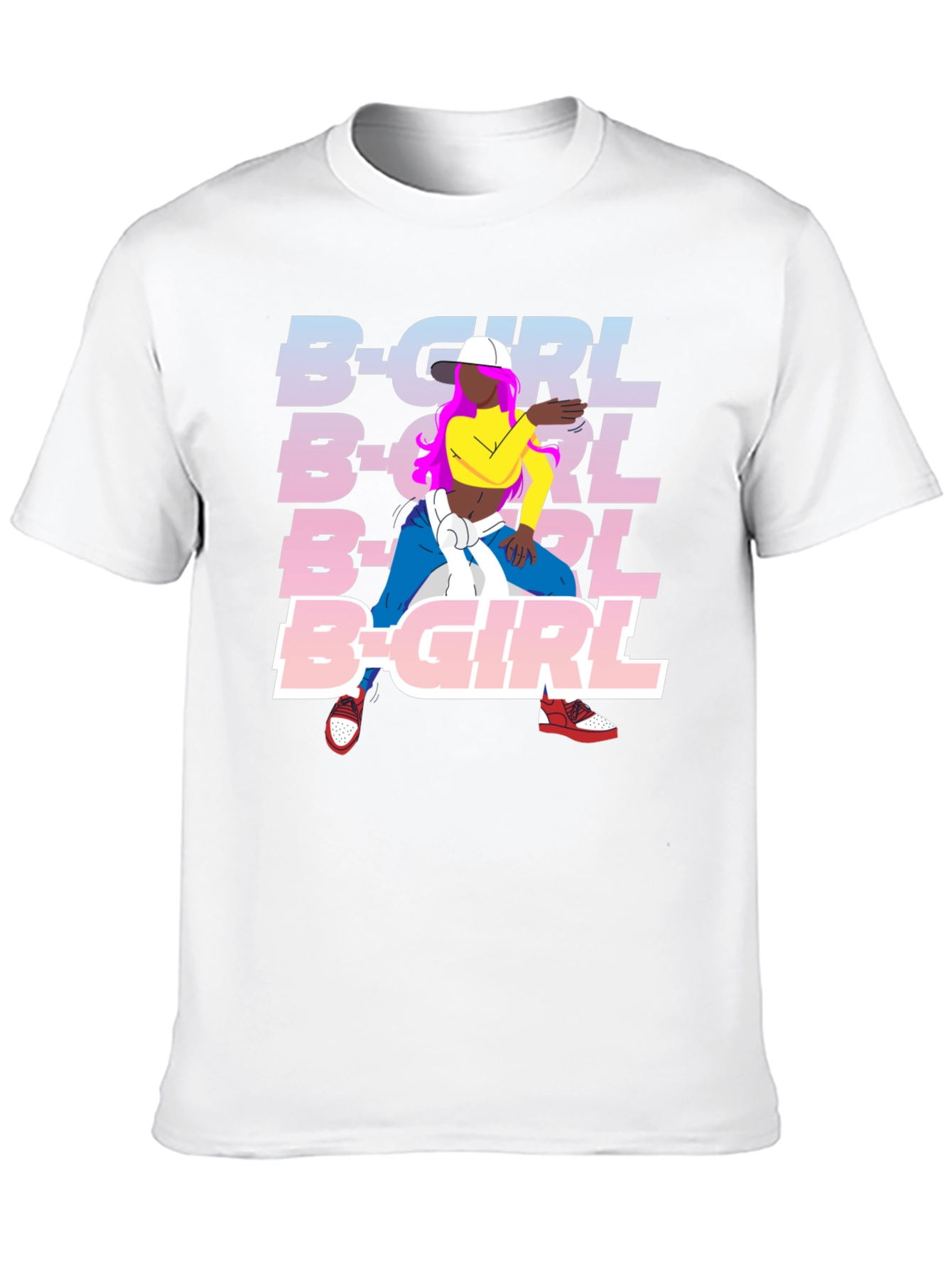 B-Girl Graphic T-Shirt - Streetwear Style