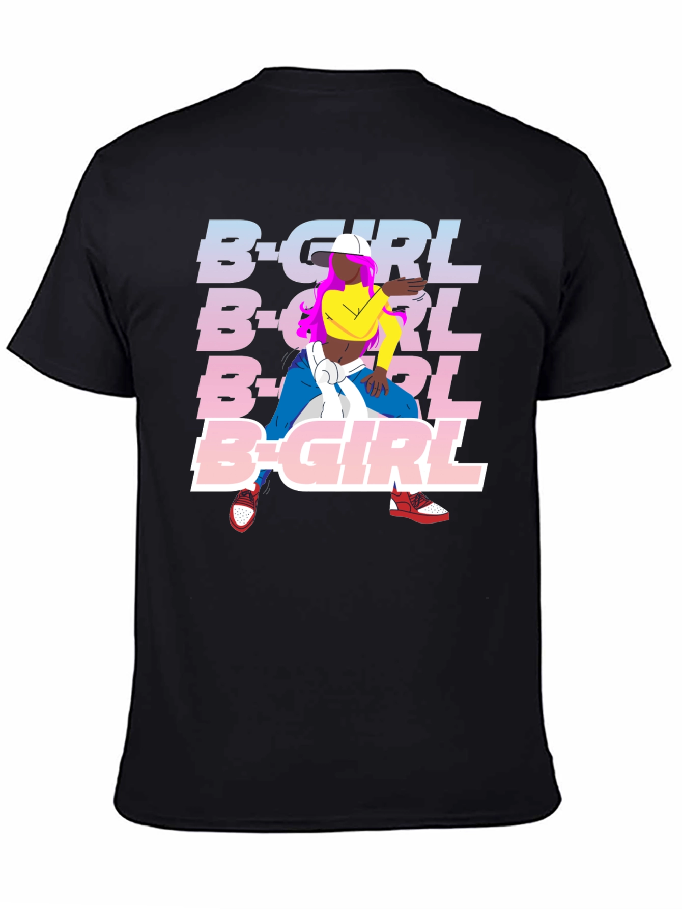 B-Girl Graphic T-Shirt - Streetwear Style