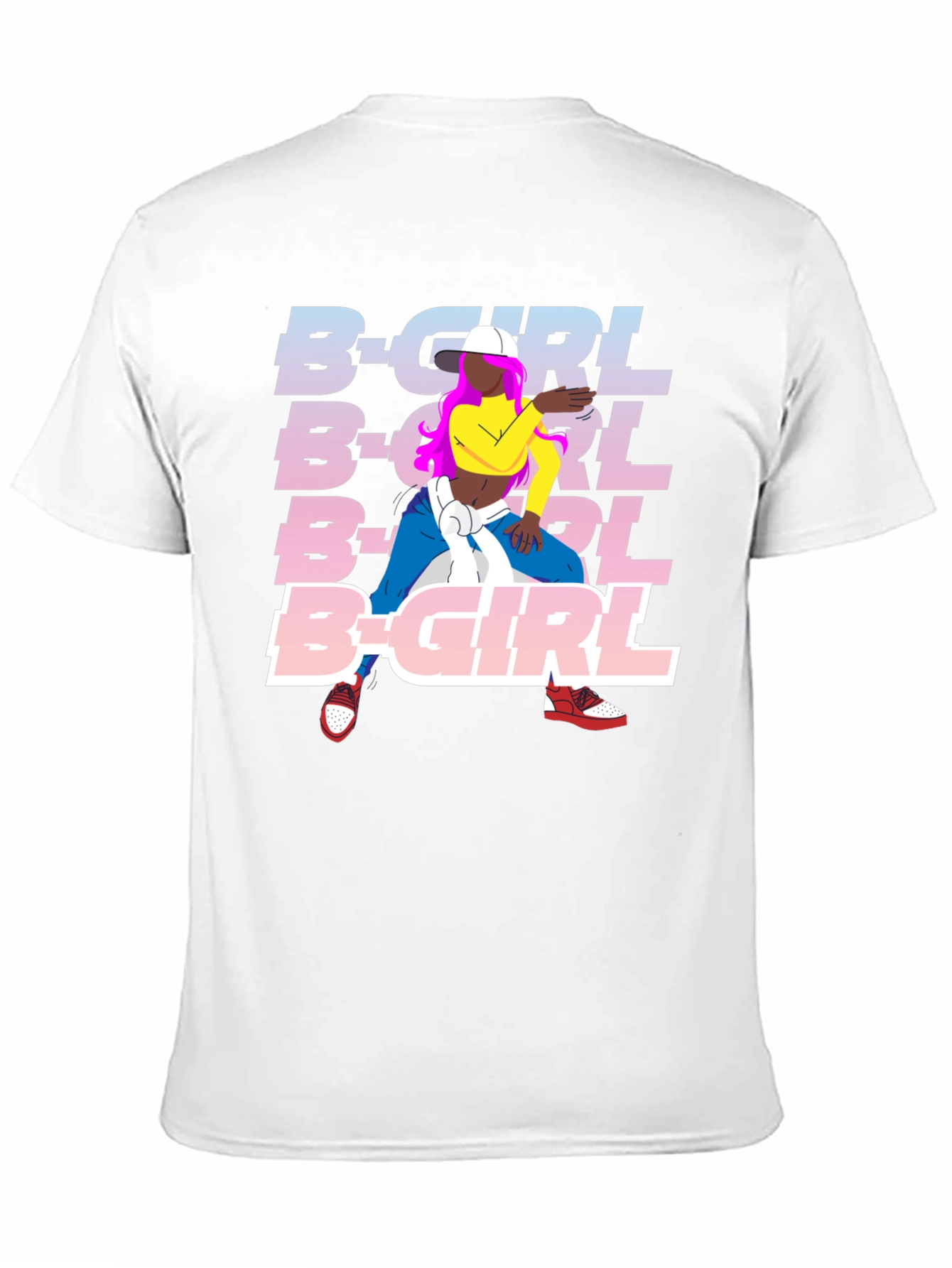 B-Girl Graphic T-Shirt - Streetwear Style