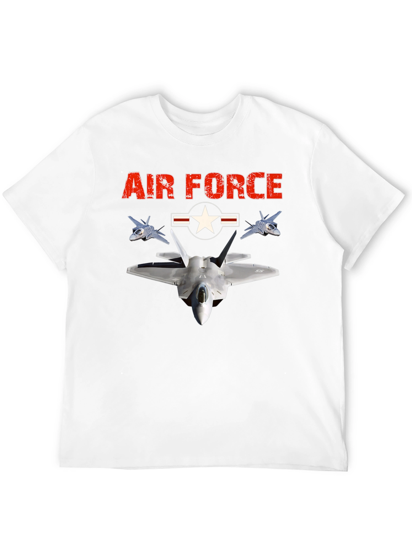 Air Force Jet Fighter Graphic T-Shirt