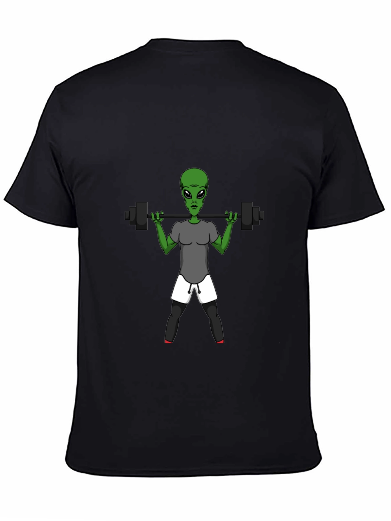 Alien Gym T-Shirt: Lift Off Your Workout!