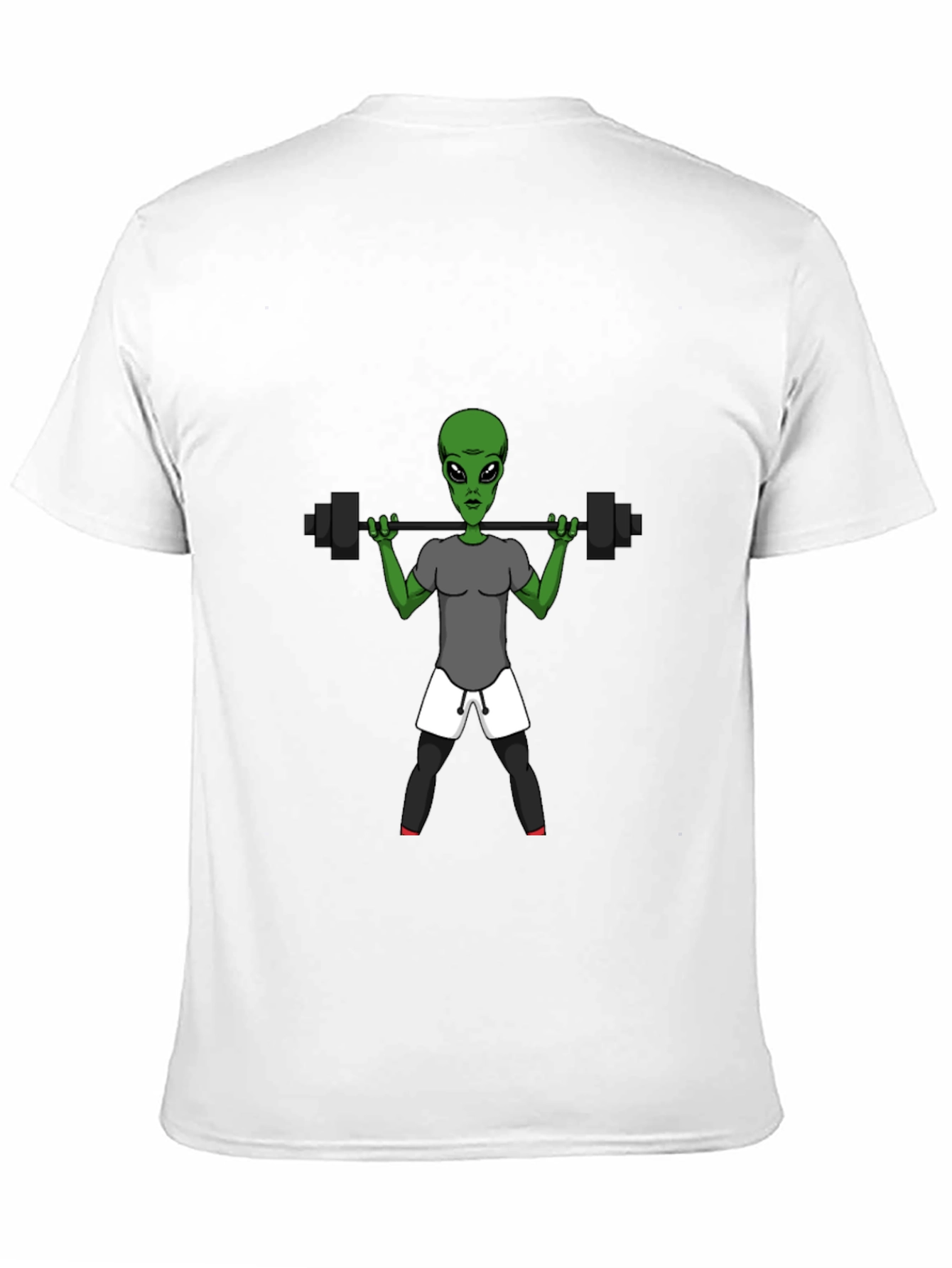 Alien Gym T-Shirt: Lift Off Your Workout!