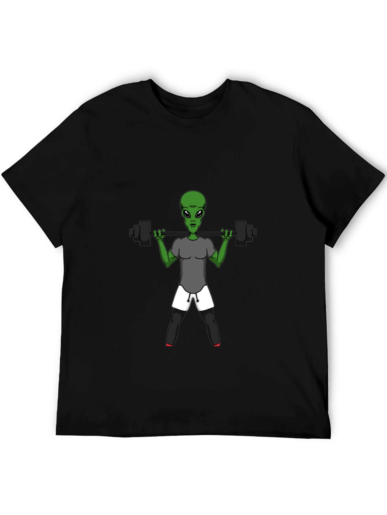 Alien Gym T-Shirt: Lift Off Your Workout!