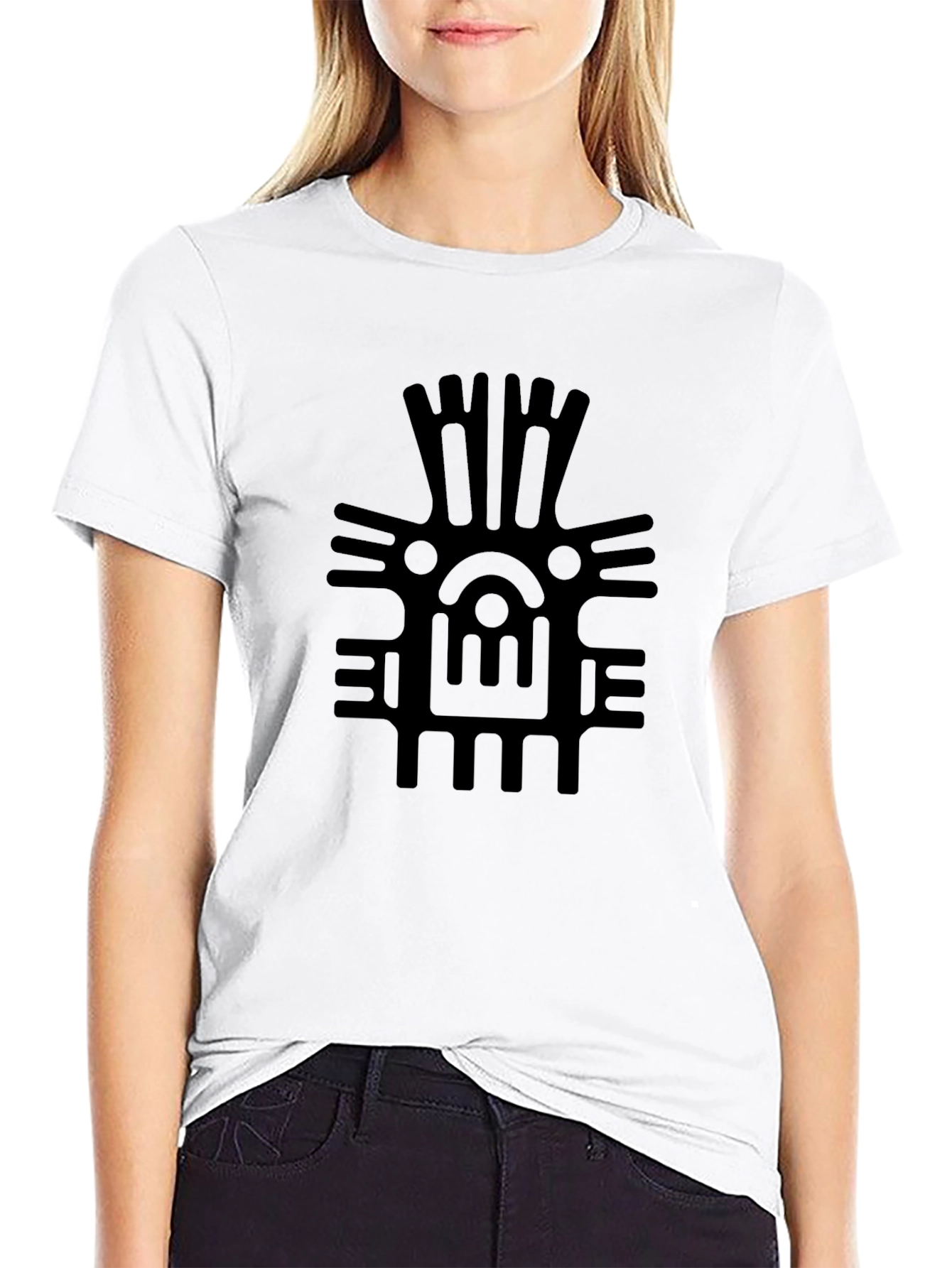 Aztec Symbol Black T-Shirt