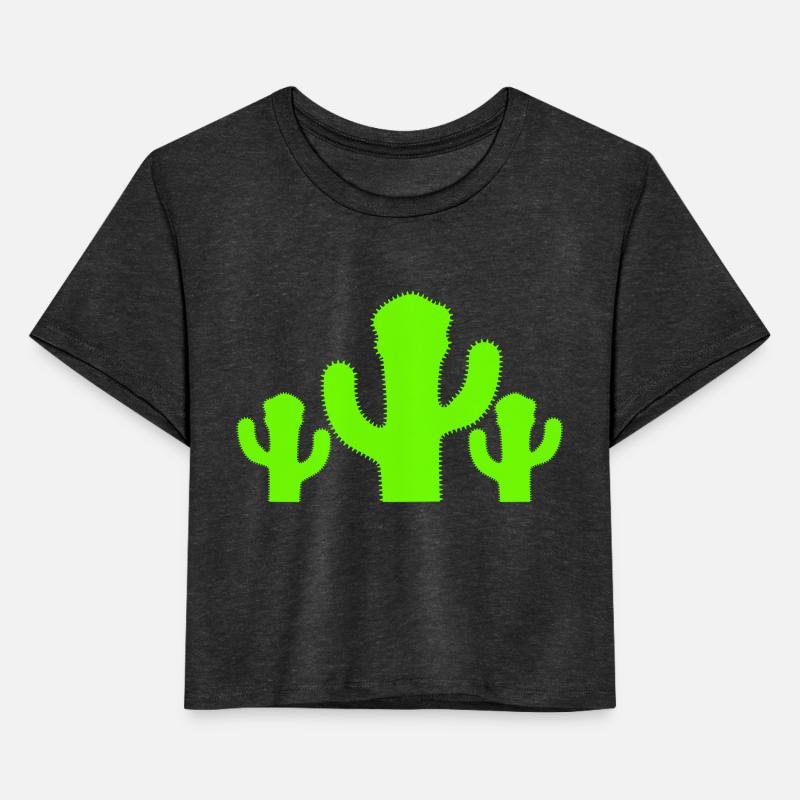 3 Green Cacti Cactus Prickly Desert Prickly Plants