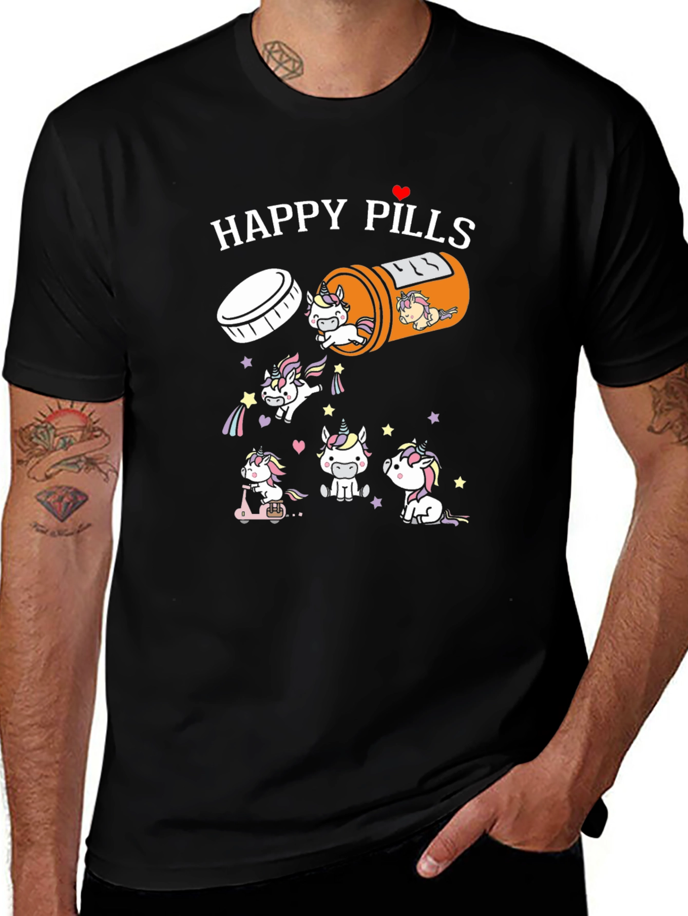Happy Pills Unicorn T-Shirt