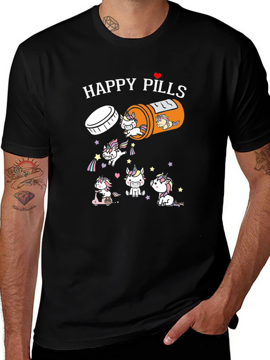 Happy Pills Unicorn T-Shirt