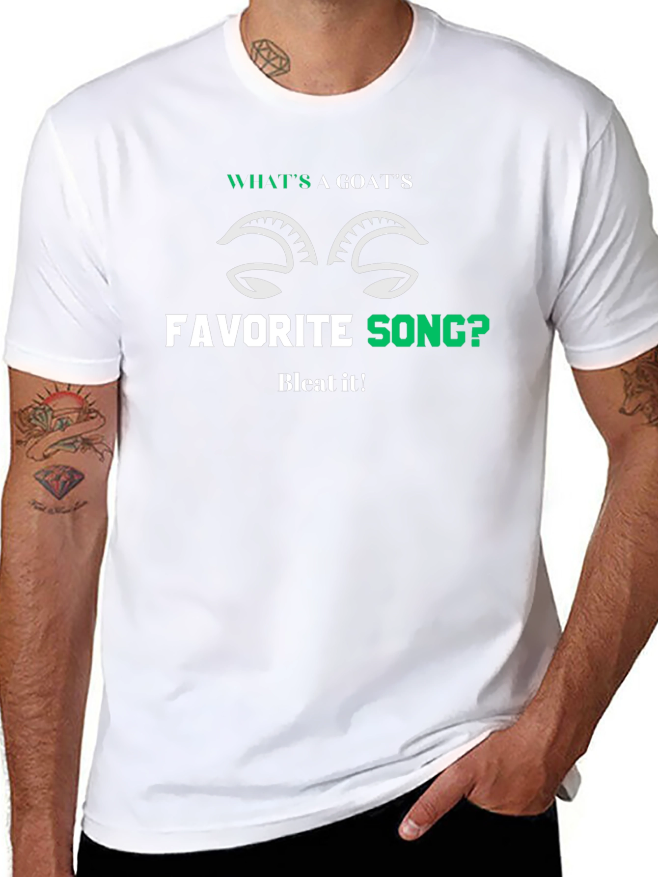 Goats Favorite Song T-Shirt - Bleat It!