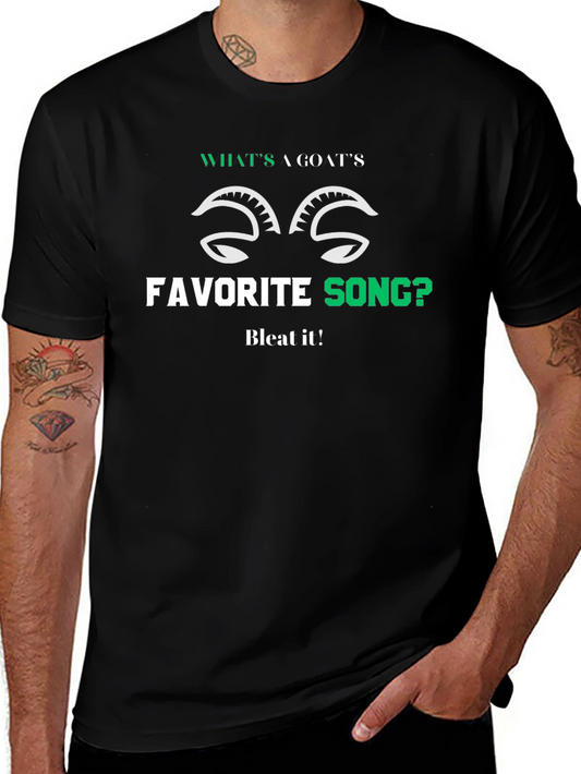 Goats Favorite Song T-Shirt - Bleat It!