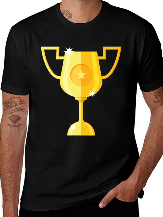 Golden Trophy Graphic Tee - Winners Style