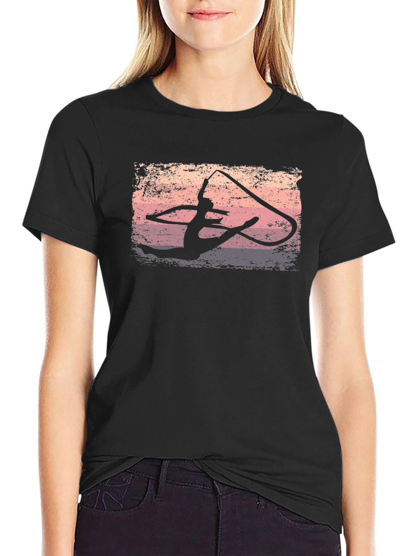 Gymnast Silhouette T-Shirt