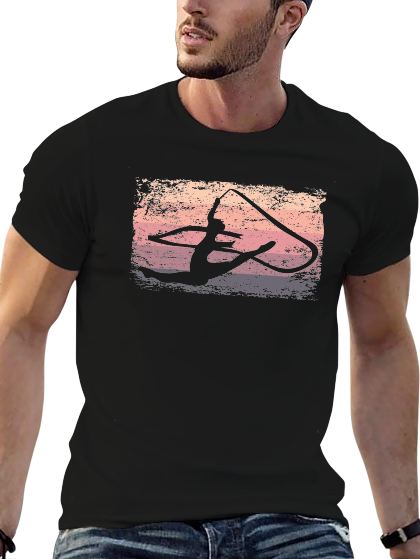 Gymnast Silhouette T-Shirt