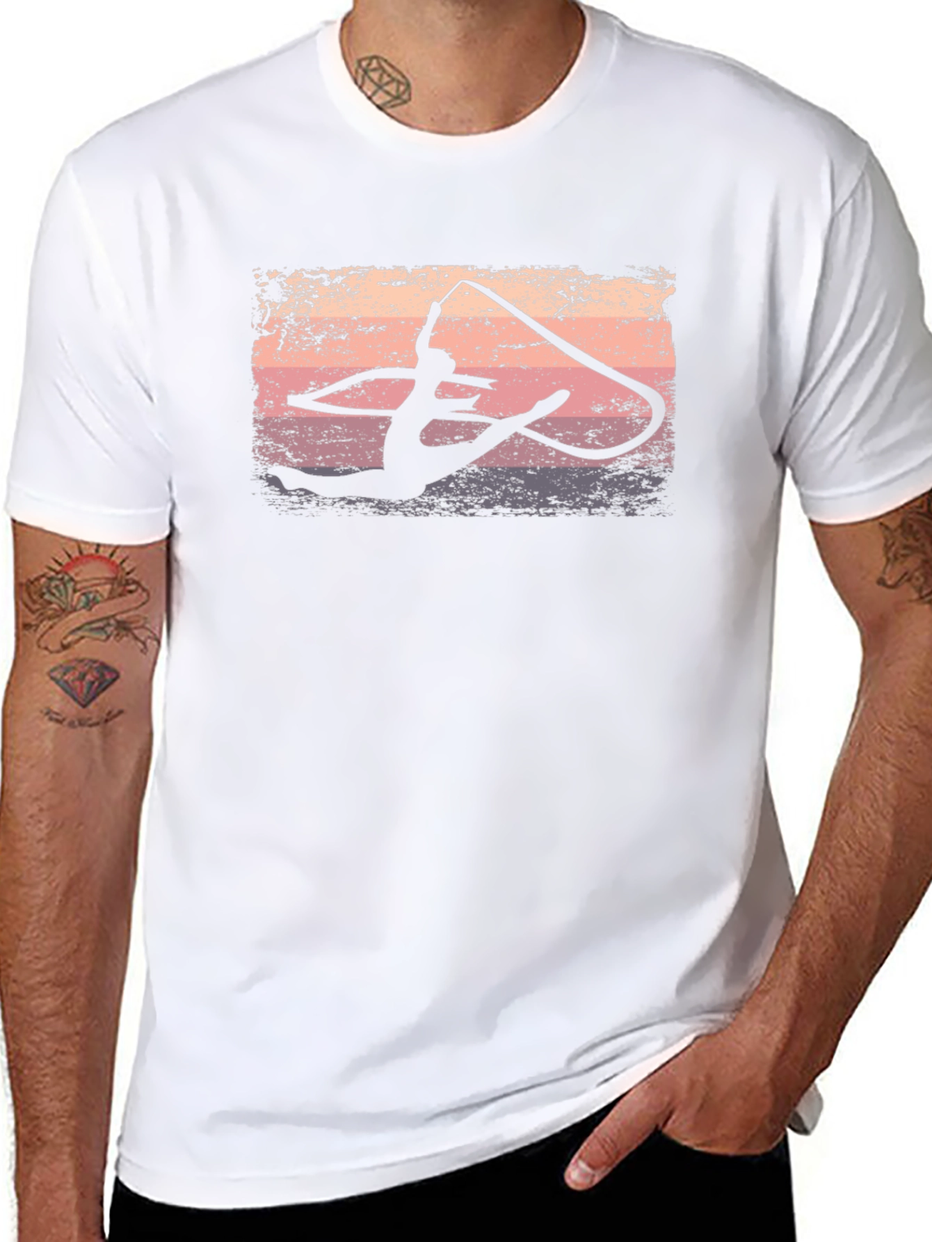 Gymnast Silhouette T-Shirt