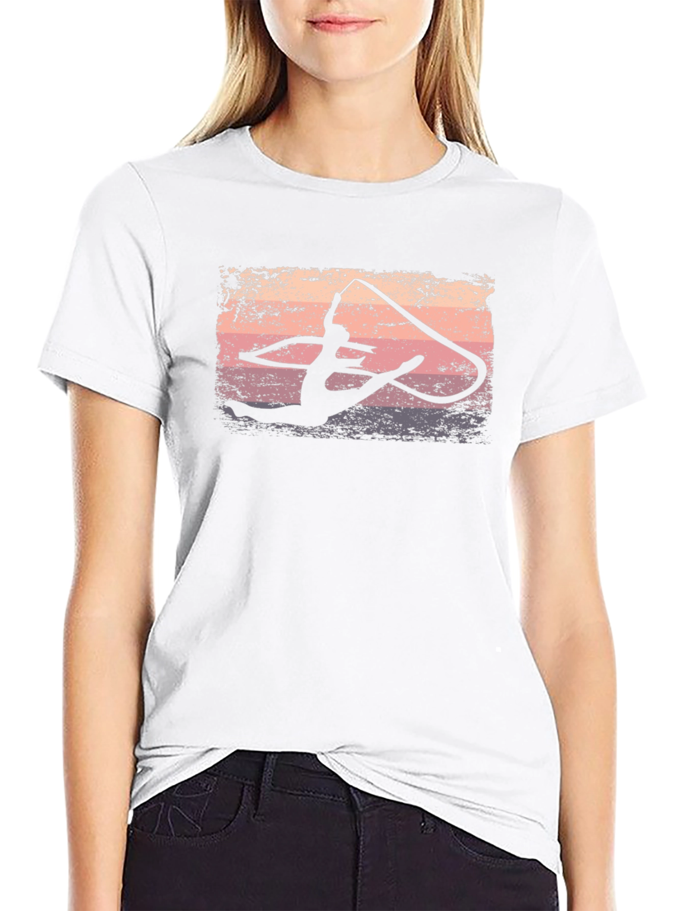 Gymnast Silhouette T-Shirt