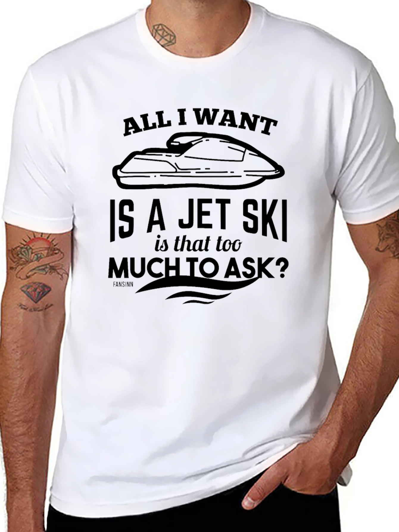 Jet Ski Wish T-Shirt - Summer Fun Tee