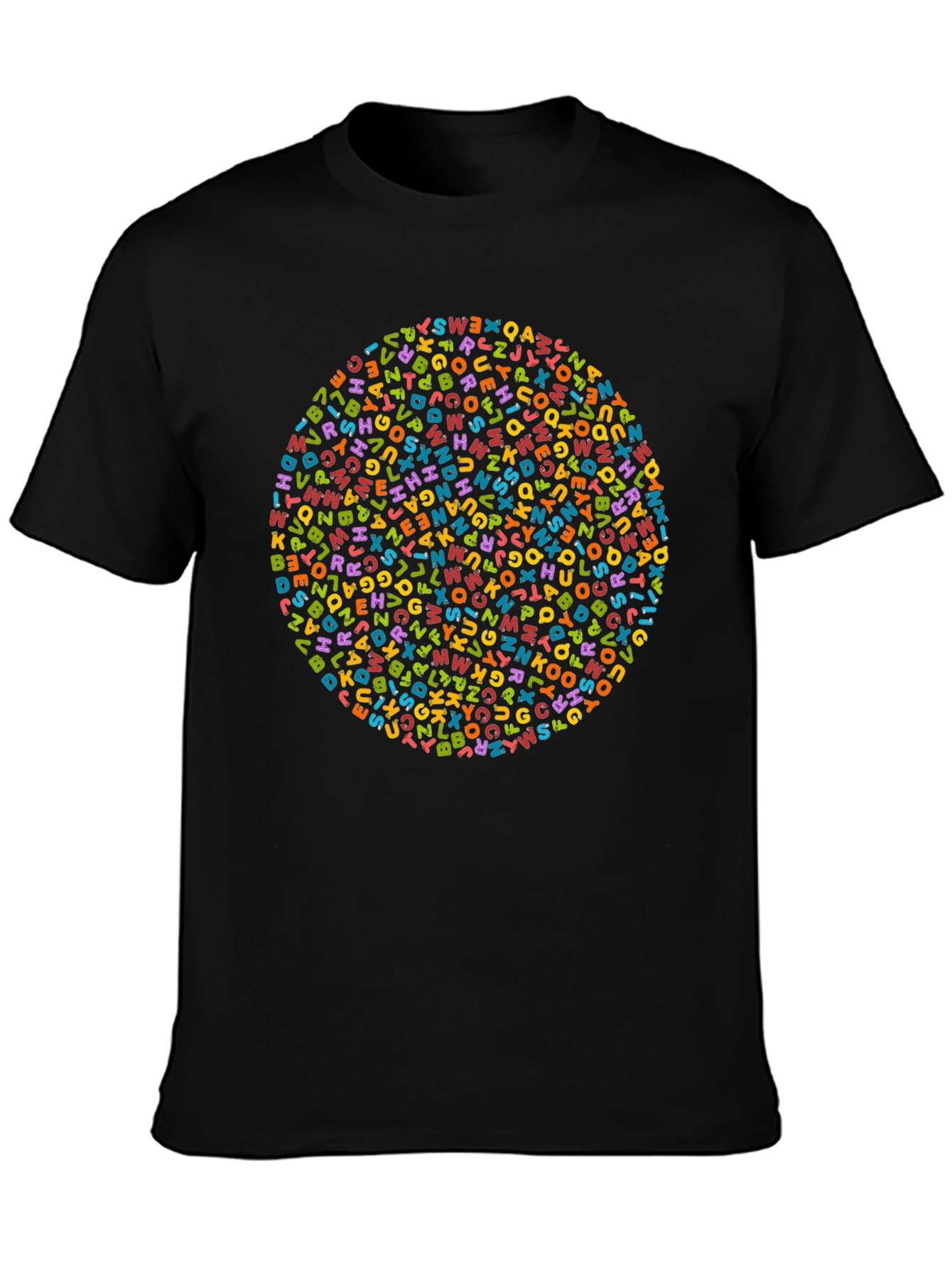 Alphabet Circle Graphic Tee
