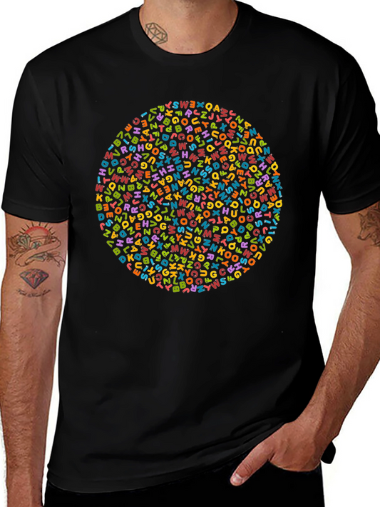 Alphabet Circle Graphic Tee