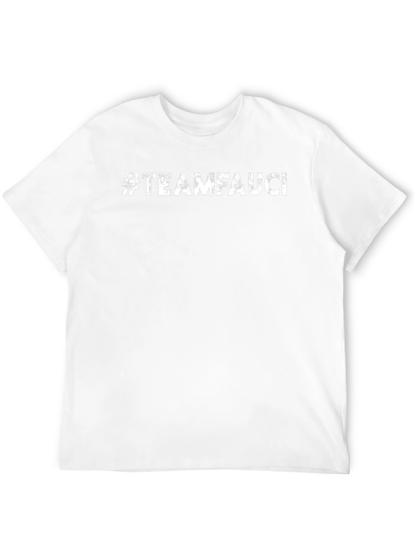 #TeamFauci Black Graphic T-Shirt