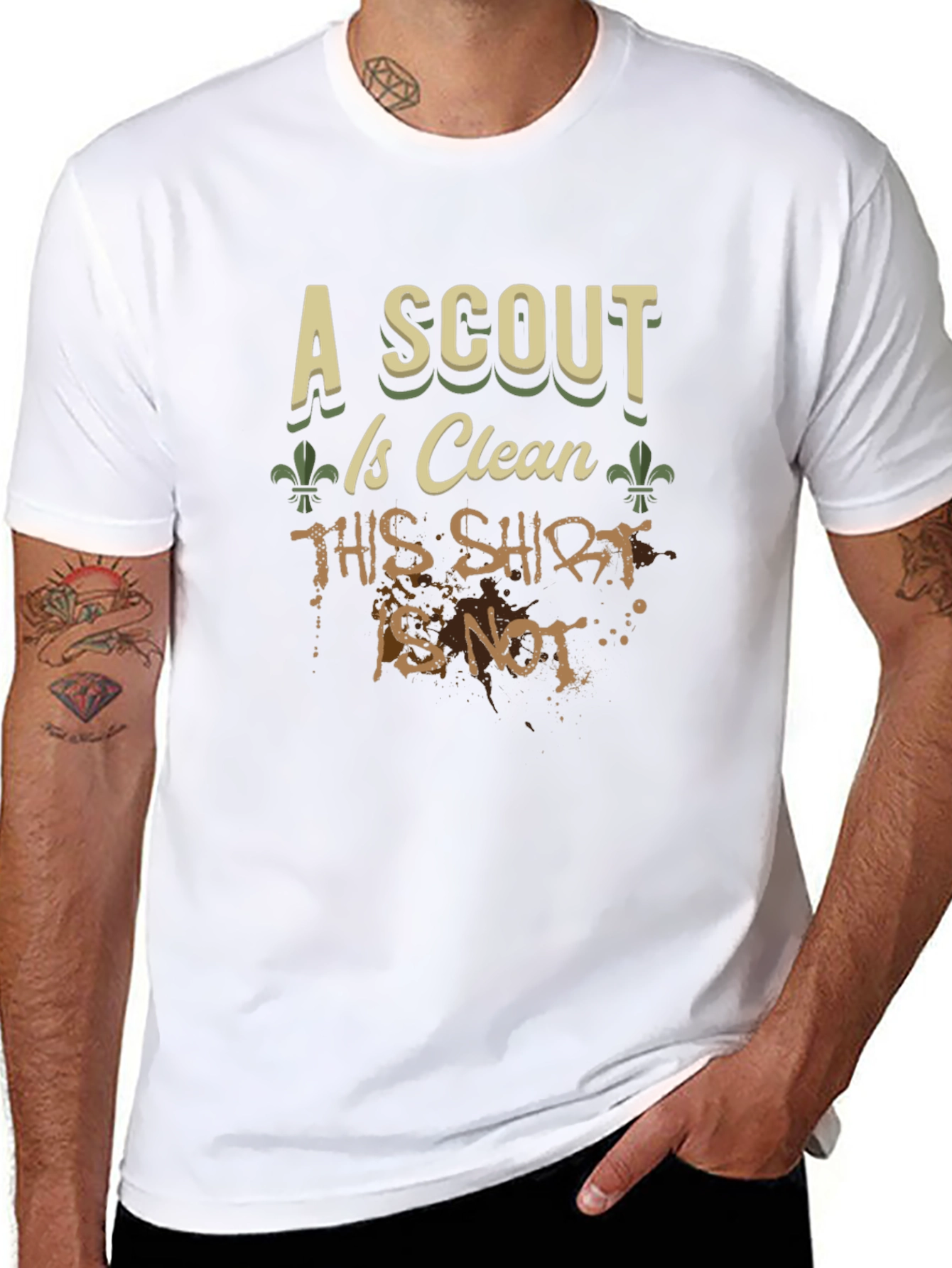 A Scout Is Clean This Shirt Is Not T-Shirt