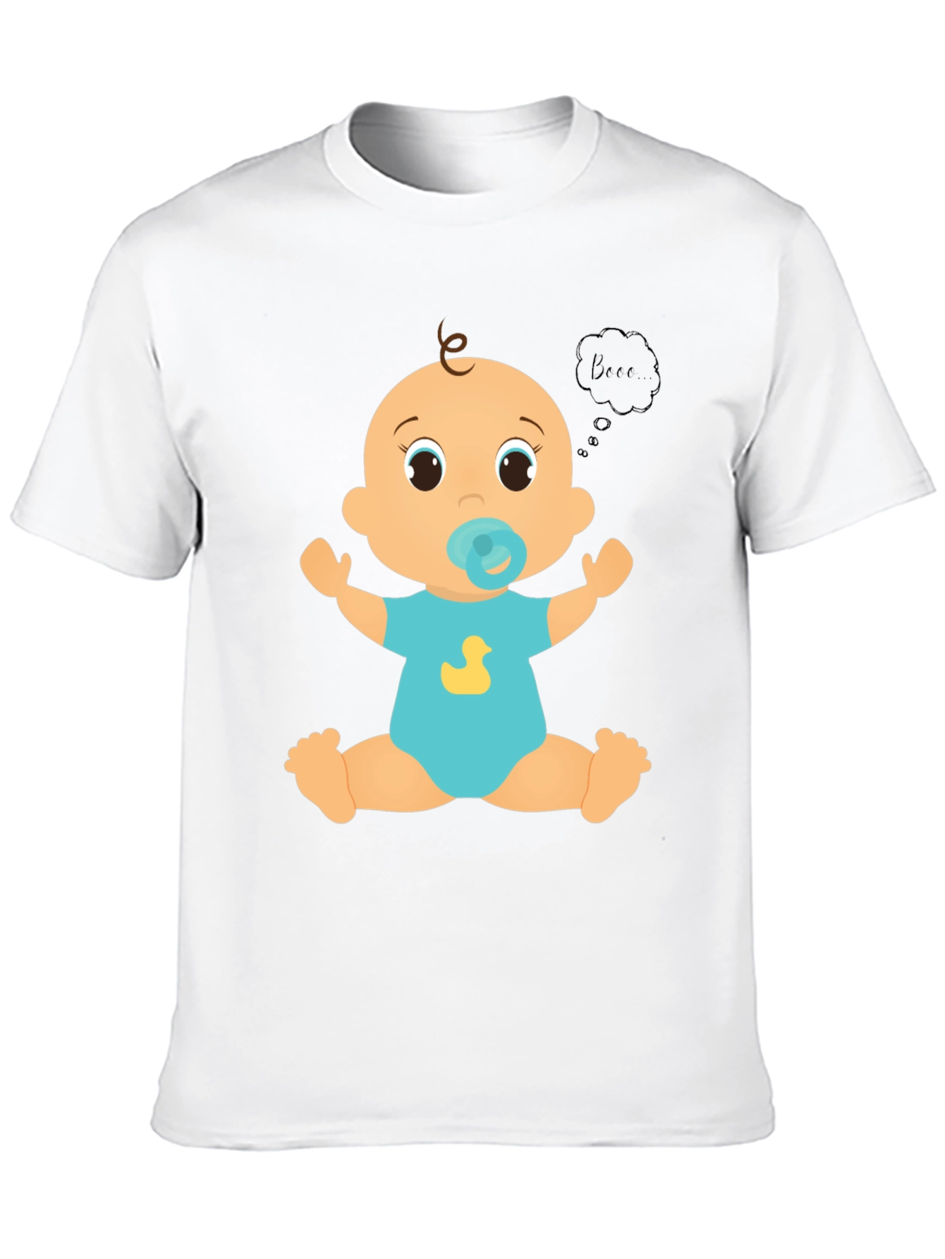 Baby Graphic Tee - Cute Cartoon Duck