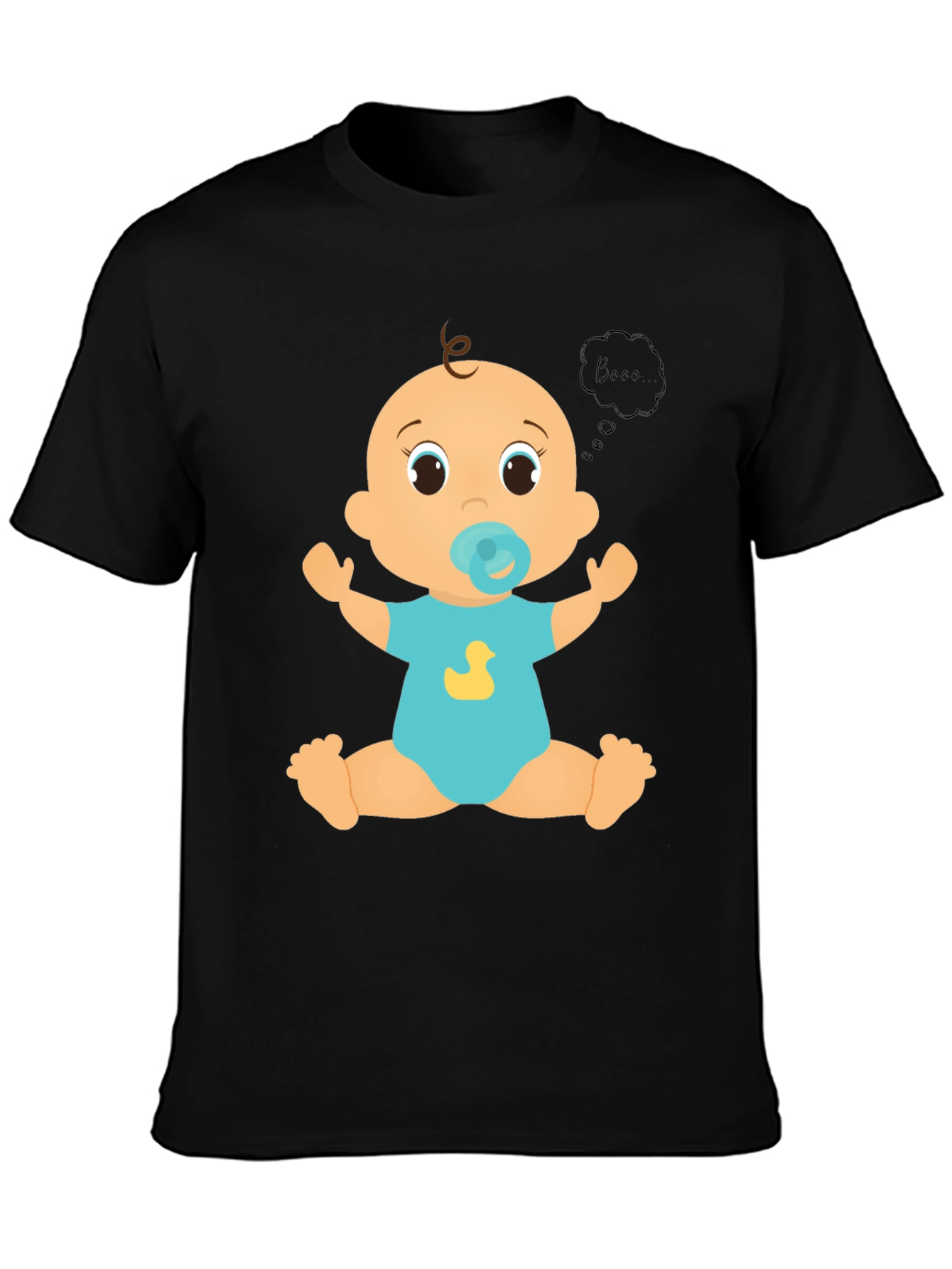 Baby Graphic Tee - Cute Cartoon Duck
