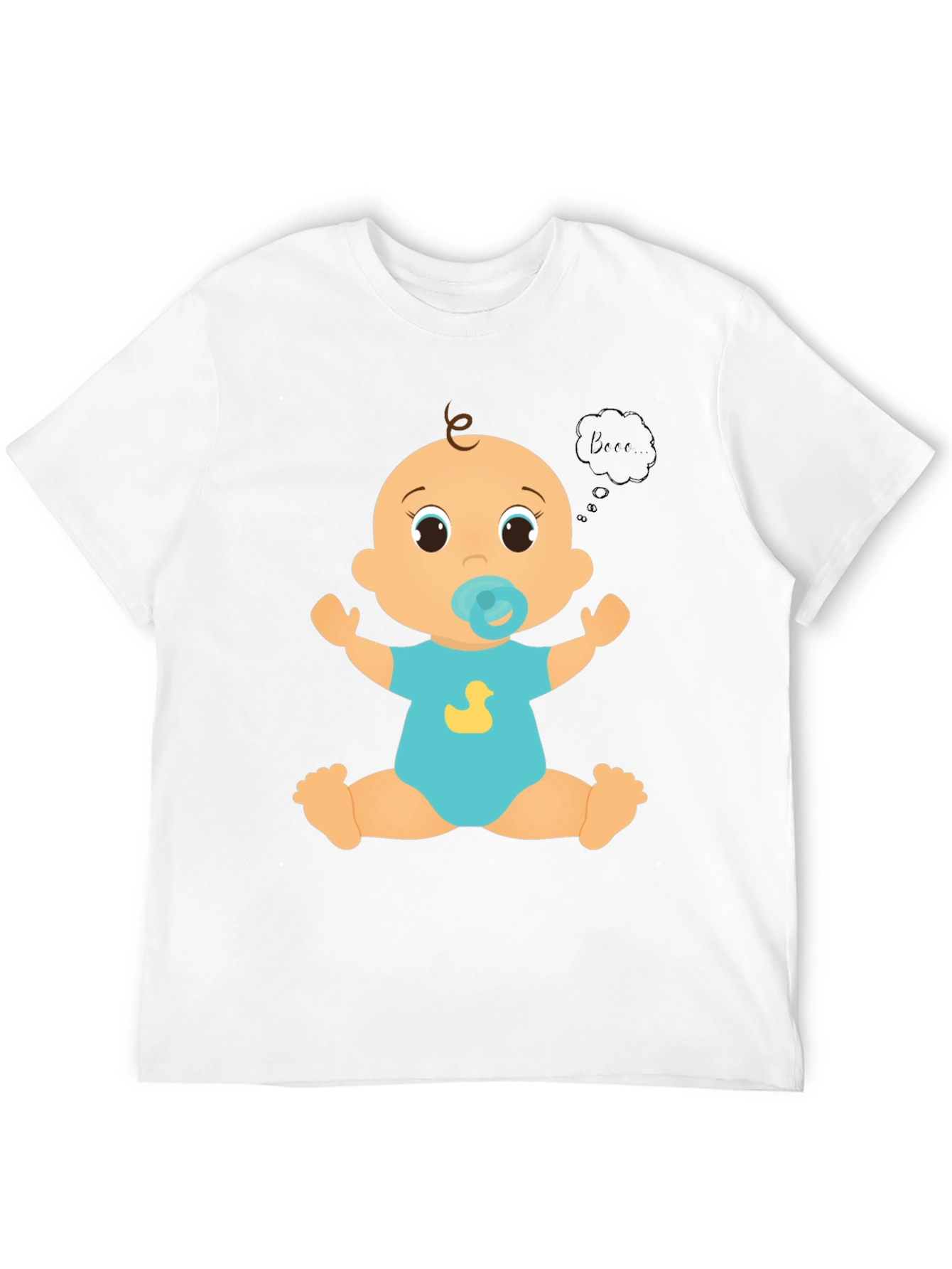 Baby Graphic Tee - Cute Cartoon Duck