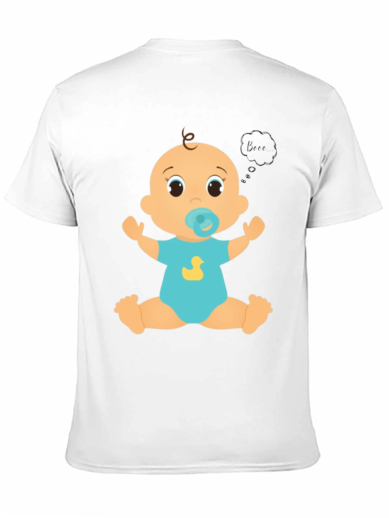 Baby Graphic Tee - Cute Cartoon Duck