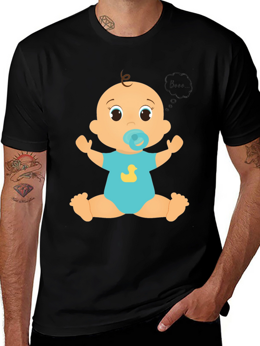 Baby Graphic Tee - Cute Cartoon Duck