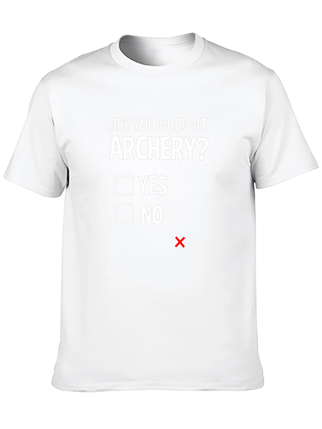 Archery Skills T-Shirt - Funny Novelty Graphic Tee