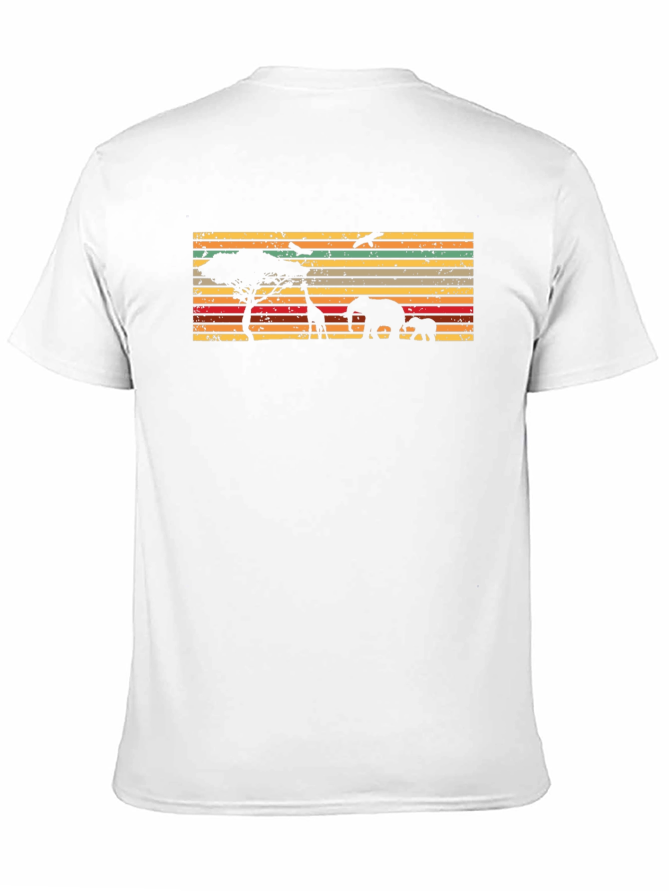 African Wildlife Silhouette T-Shirt