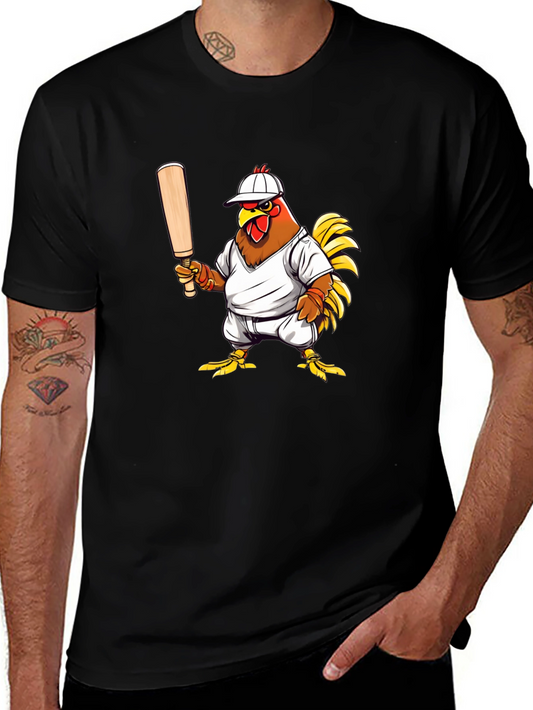 Baseball Chicken Graphic Tee