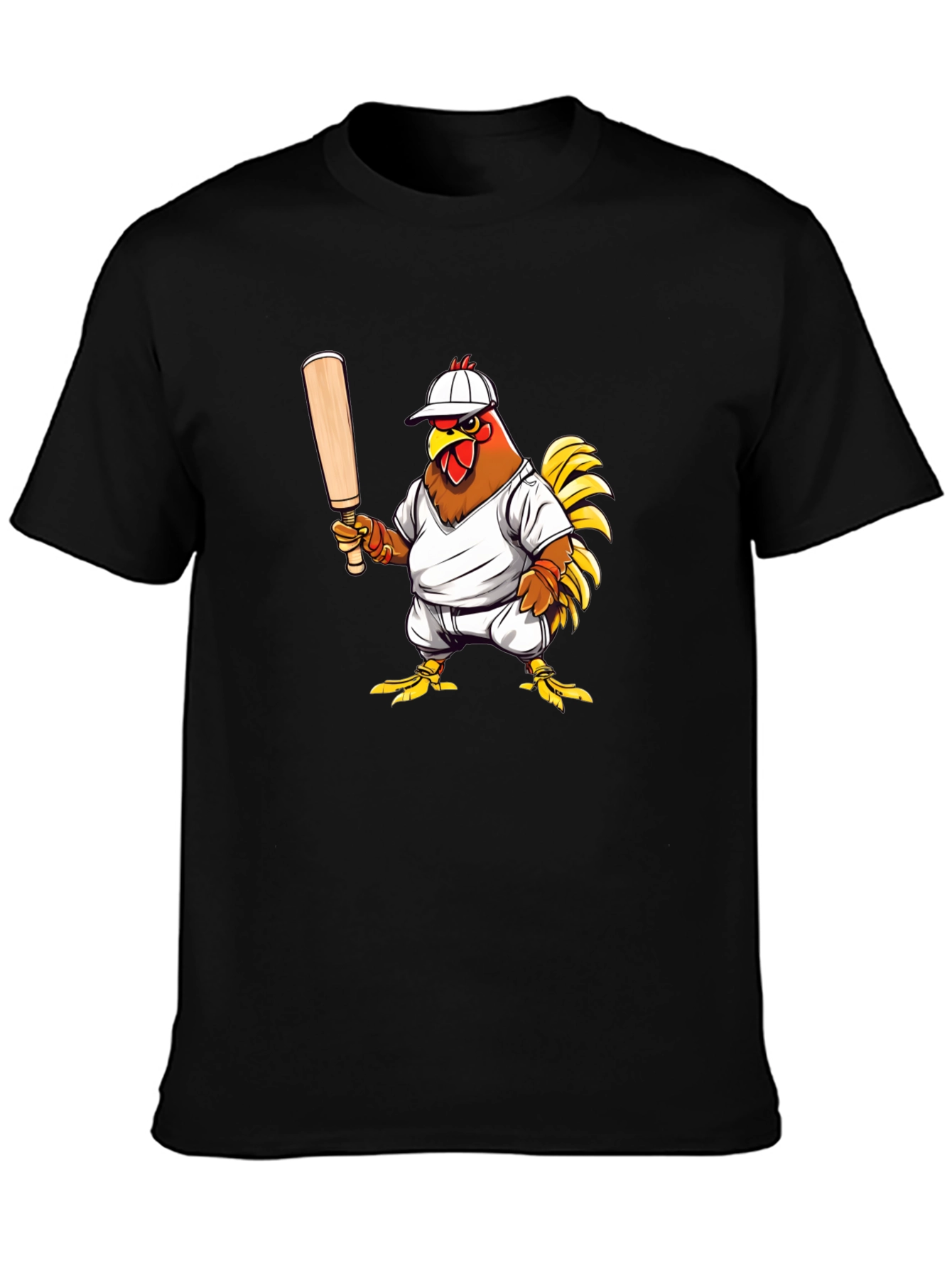 Baseball Chicken Graphic Tee