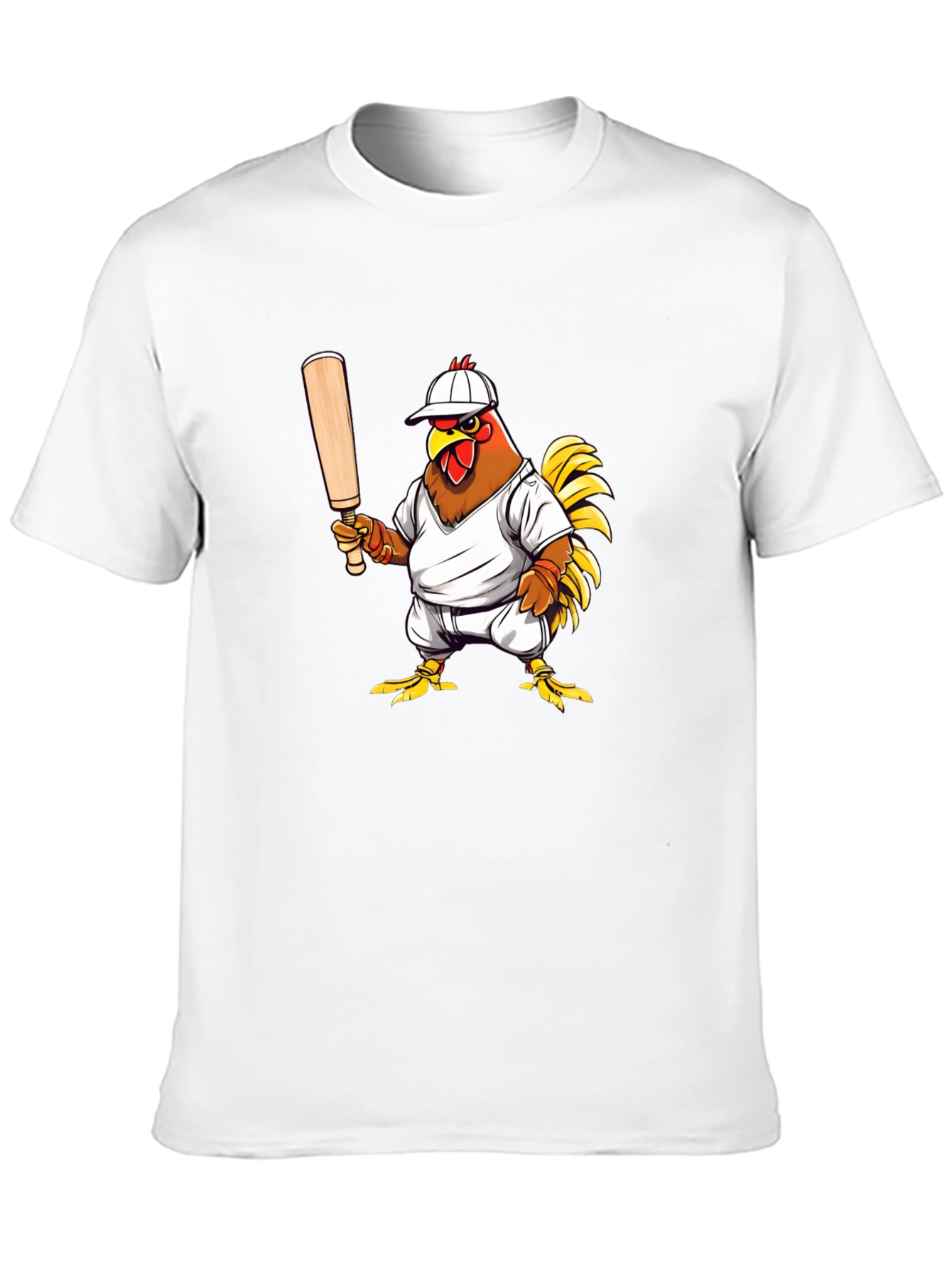 Baseball Chicken Graphic Tee