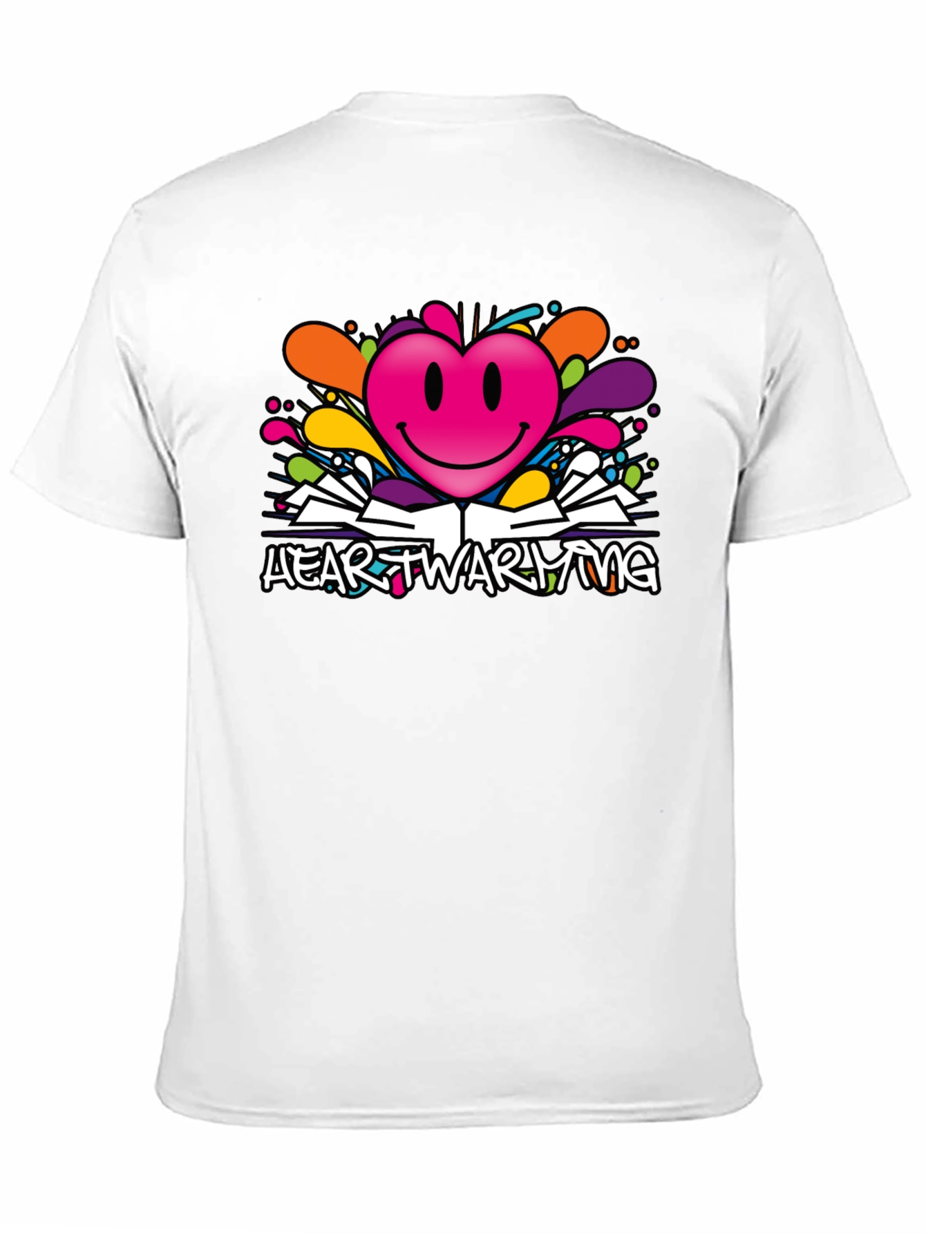 Heartwarming Graphic Tee - Stylish Design
