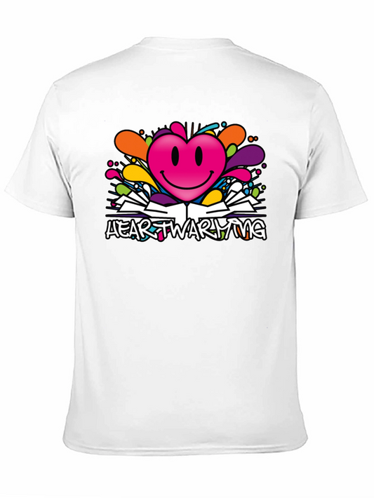 Heartwarming Graphic Tee - Stylish Design